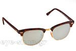 Γυαλιά Ηλίου Rayban 3016 Clubmaster 114530 silver mirror