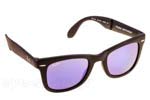 Γυαλιά Ηλίου Rayban 4105 Folding Wayfarer 601S1M Purple mirror Limited Edition